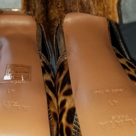 RARE New In Box Alaia 6.5 inch Platform heel ankle boots - Picture 16 of 16